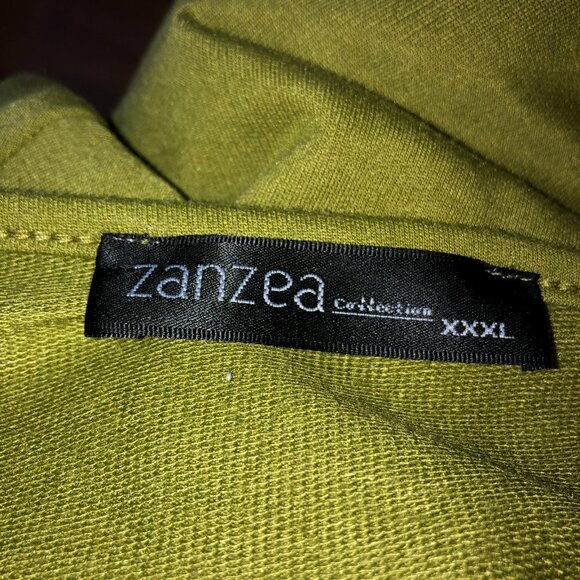 Zanzea Womens Size XXXL Green Long Sleeve Casual Knee Length Swing Dress - Picture 6 of 7